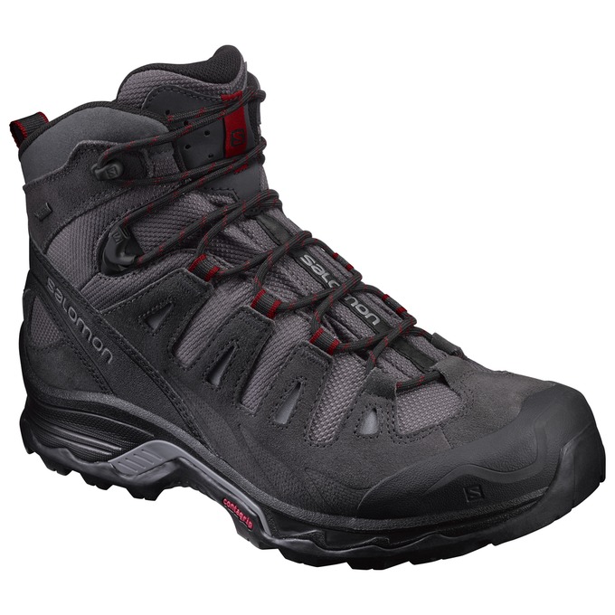 Salomon Israel QUEST PRIME GTX® - Mens Hiking Boots - Black (QKSI-58209)